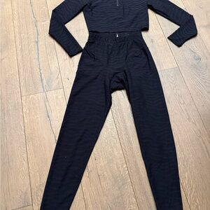 Adam Selman Sport Mesh French Cut leggings and crop top S